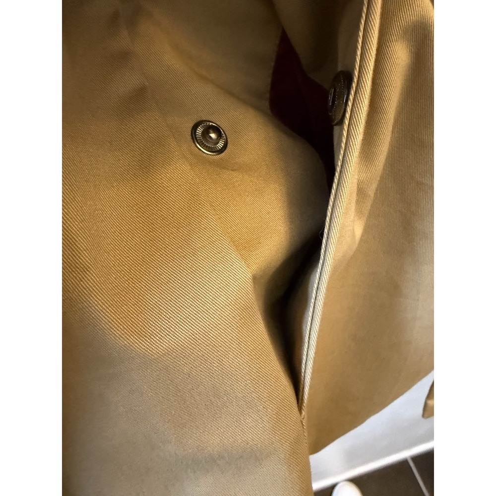Five Four Lightweight Khaki Jacket Modern Tailored Cotton Work Golf Casual Churc - Picture 4 of 15